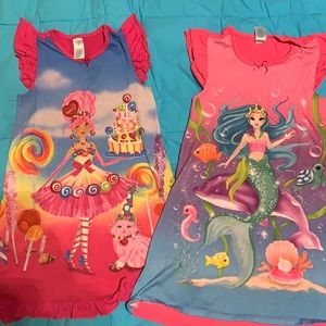 Lot of 2 Children’s Place Nightgowns